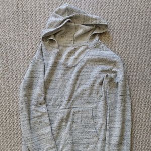 Gray pullover sweater